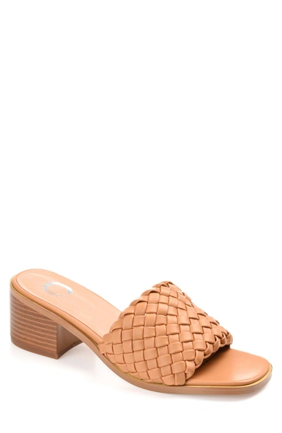 Shop Journee Collection Fylicia Mule In Tan