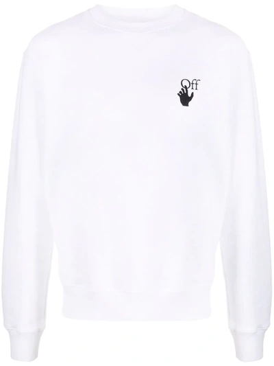 Shop Off-white Arrows Sweatshirt In Weiss