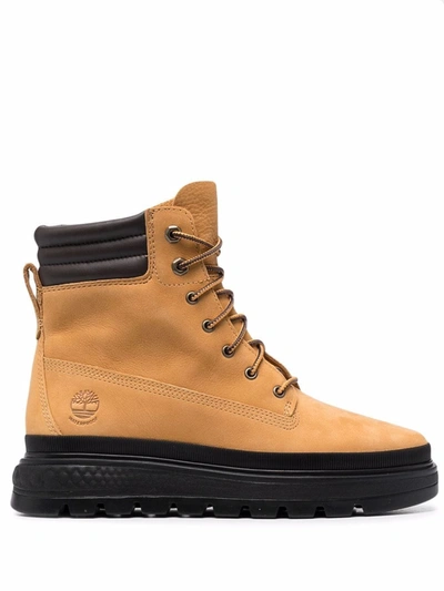 Shop Timberland Spruce Lace-up Boots In Gelb