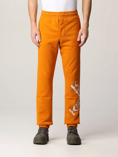 Shop Kenzo Pants  Men Color Orange