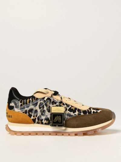 Shop Marc Jacobs The Jogger  Sneakers In Brown