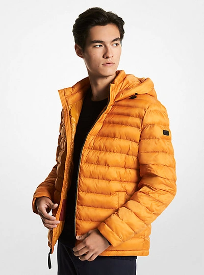 Michael Kors Packable Quilted Puffer Jacket In Yellow | ModeSens