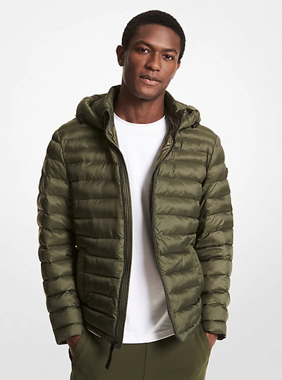 Michael Kors Packable Quilted Puffer Jacket In Green | ModeSens