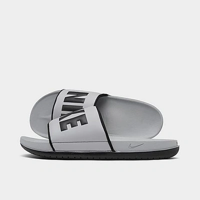 Shop Nike Men's Offcourt Slide Sandals In Wolf Grey/black/wolf Grey