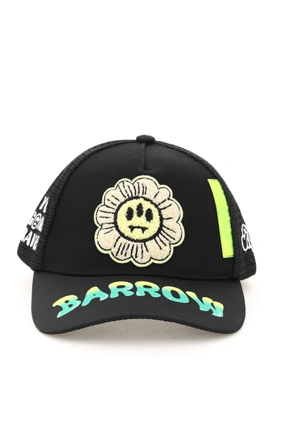Shop Barrow Trucker Cap With Logo And Patch In Black