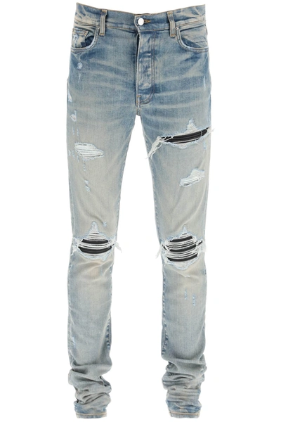 Shop Amiri Mx1 Clay Indigo Jeans In Blue