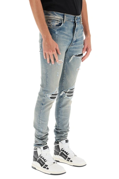 Shop Amiri Mx1 Clay Indigo Jeans In Blue
