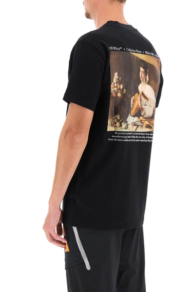 Shop Off-white Caravaggio Lute T-shirt In Black