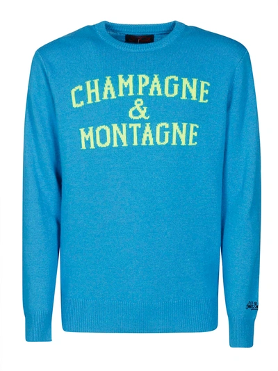 Shop Mc2 Saint Barth Champagne & Montagne Sweater