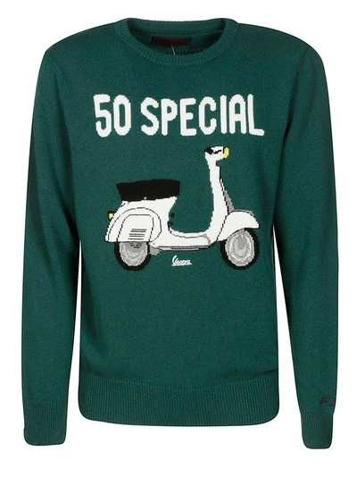 Shop Mc2 Saint Barth 50 Special Sweater In Verde