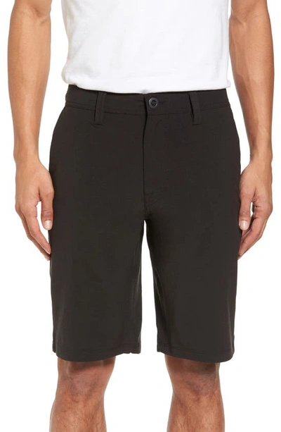 Shop Volcom Hybrid Shorts In Black