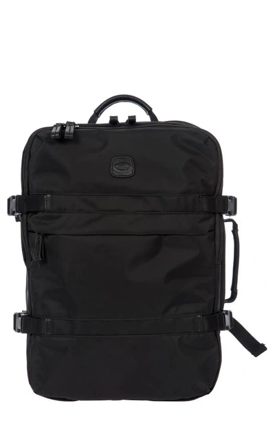 Shop Bric's X-travel Montagna Travel Backpack In Black/black