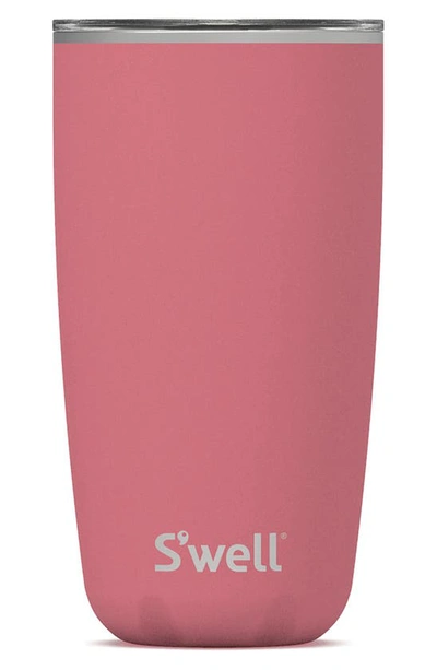 Shop S'well 18-ounce Insulated Stainless Steel Tumbler In Pink