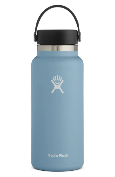 Shop Hydro Flask 32-ounce Wide Mouth Cap Bottle In Rain