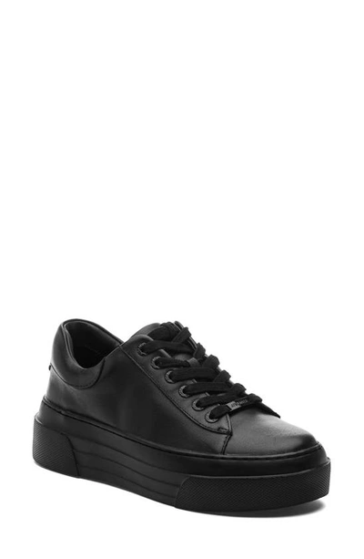 Shop Jslides Amanda Platform Sneaker In Black