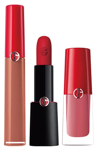 Shop Giorgio Armani Lip Icons Set