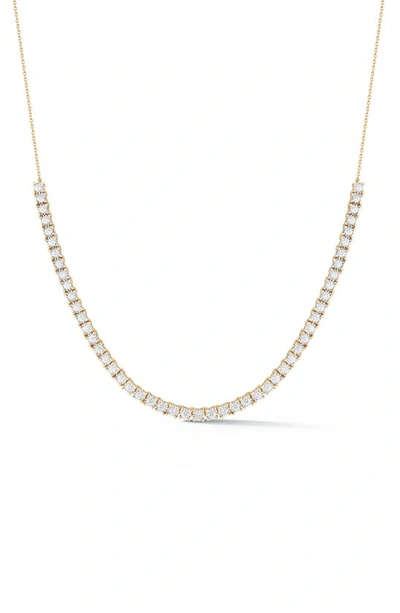 Shop Dana Rebecca Designs Ava Bea Tennis Necklace In Yellow Gold/ Diamond