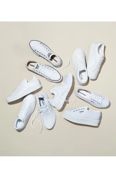 Shop Adidas Originals Primegreen Stan Smith Sneaker In Ftwr White/ Rose/ Gold