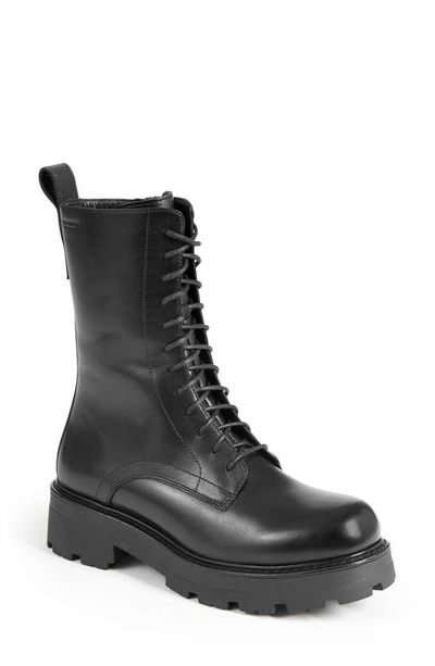 Shop Vagabond Shoemakers Cosmo 2.0 Lace-up Boot In Black
