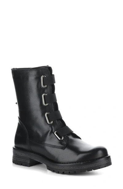 Shop Bos. & Co. Pause Leather Boot In Black Feel Leather