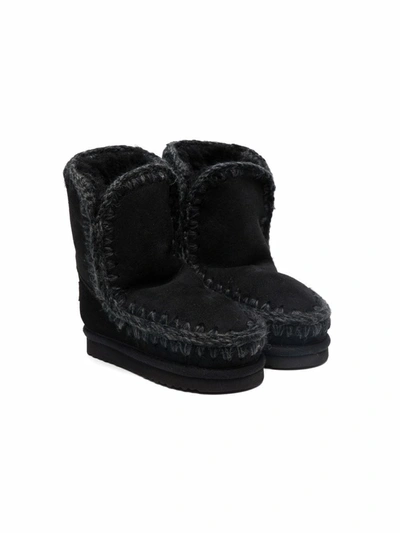 SHEARLING LINED BOOTS