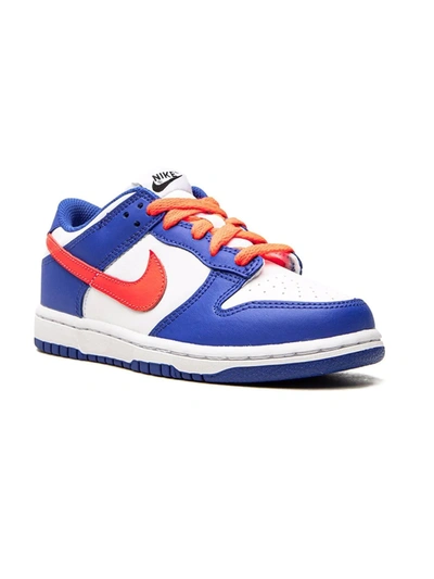 Shop Nike Dunk Low "game Royal/crimson" Sneakers In Blue