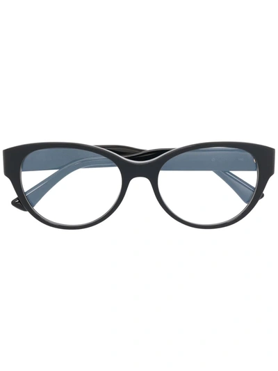 Shop Cartier Round-frame Glasses In 黑色