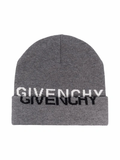 LOGO KNITTED BEANIE