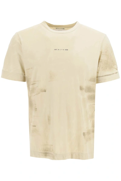 Shop Alyx Nightmare Print T-shirt In Off Tan (beige)
