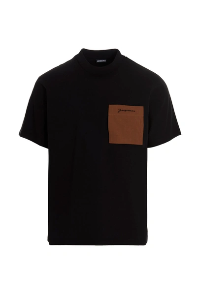 Shop Jacquemus Yerù T-shirt In Black