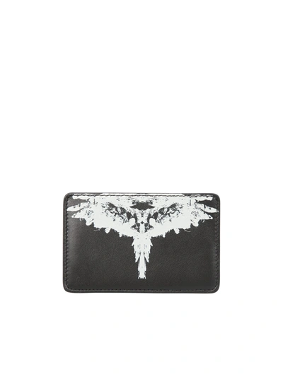 Shop Marcelo Burlon County Of Milan Wings Card Holder In Black