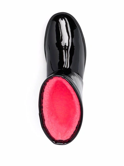 Shop Chiara Ferragni Boots In Black-pink