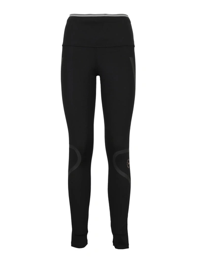 Shop Adidas By Stella Mccartney Recycled Polyester Leggings In Black