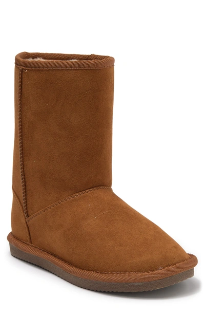 Shop Harper Canyon Everly Faux Fur Lined Boot In Chestnut