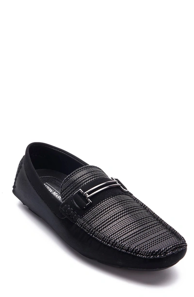 Shop Aston Marc Driving Loafer In Pewter