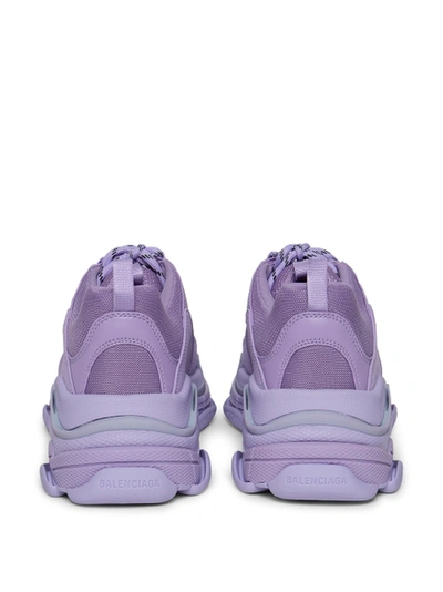 Shop Balenciaga Triple S Sneaker Lilac