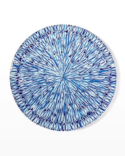 Shop Ladorada Blue Almendro Round Centerpiece