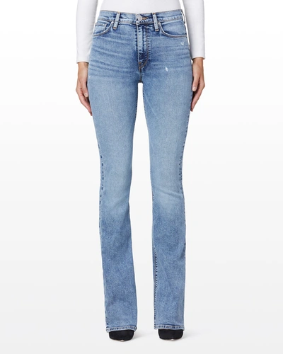 Shop Hudson Barbara High-waist Boot-cut Jeans In Pure Shores