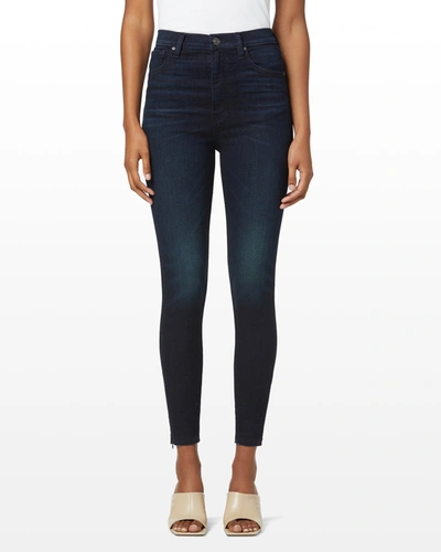 Shop Hudson Centerfold Extreme High-rise Super Skinny Ankle Jeans In Turning Point