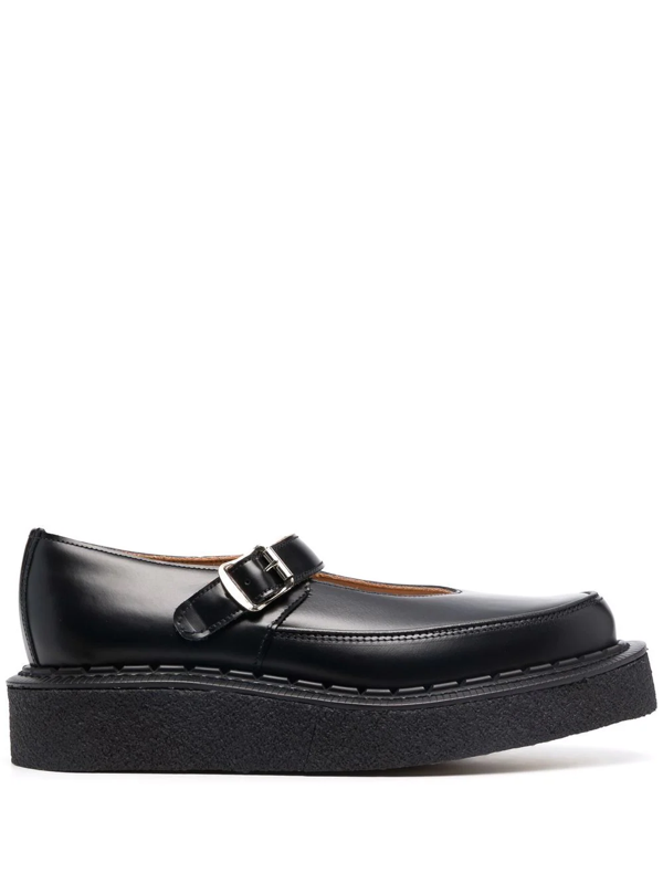 Comme des Garçons Girl Black Platform Loafers
