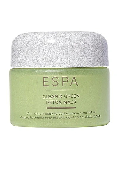Shop Espa Active Nutrients Clean & Green Detox Mask In N,a