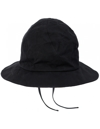 Shop Y's Black Hat With A Paraffin Finish