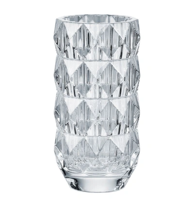 Shop Baccarat Louxor Round Vase (15 Cm) In Clear