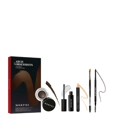 Shop Morphe Arch Obsessions 5-piece Brow Kit In Brown