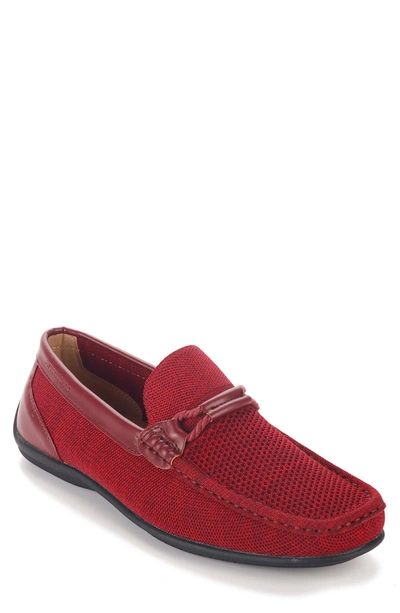 Shop Aston Marc Mesh 2 Driving Loafer In Red