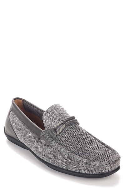 Shop Aston Marc Mesh 2 Driver Loafer In Grey