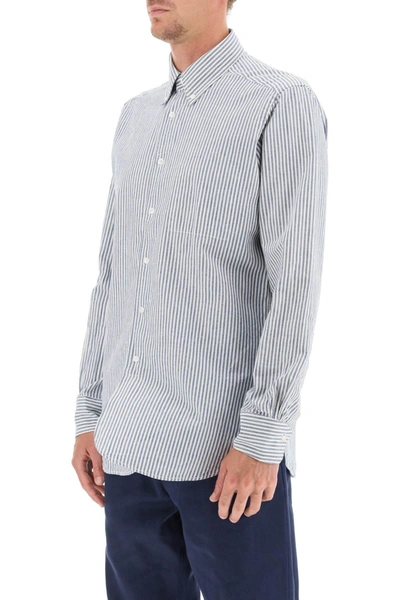 Shop Gm 77 Gm77 Japan Striped Shirt In Mixed Colours