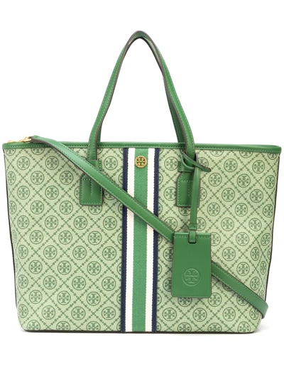 tory burch coated canvas tote