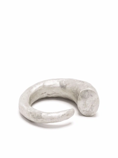 Shop Parts Of Four Horn Open Ring In Silver