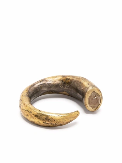 Shop Parts Of Four Little Horn Ring In Gold